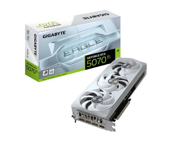 GIGABYTE GeForce RTX 5070 Ti EAGLE OC ICE SFF 16G