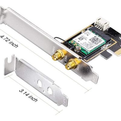 כרטיס רשת אלחוטי Cudy WE3000 AX200 WIFI 6 Bluetooth 5.2 PCI-E