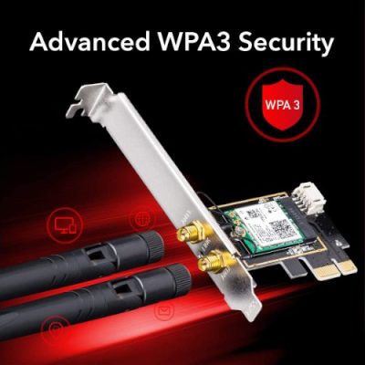 כרטיס רשת אלחוטי Cudy WE3000 AX200 WIFI 6 Bluetooth 5.2 PCI-E