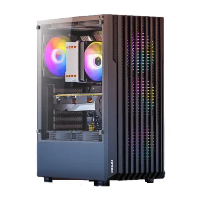 ANTEC AX22 ELITE Mid-Tower Gaming Case 4XRGB Fans ATX