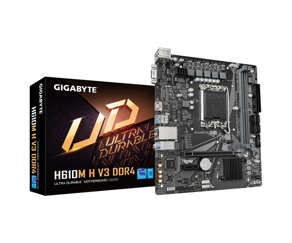 לוח אם Gigabyte H610M H DDR4 V3 REV1.0