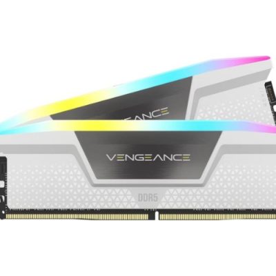 זכרון למחשב נייח CORSAIR VENGEANCE 32GB 2x16GB DDR5 6400MHz C36 RGB EXPO